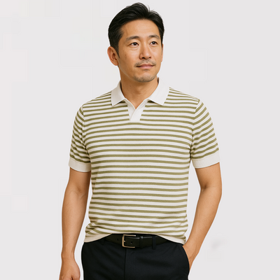 LIO | ストライプポロシャツ