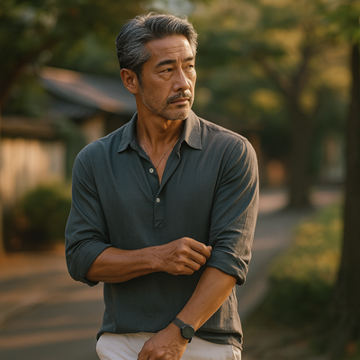 WAVE | コットンリネンシャツ