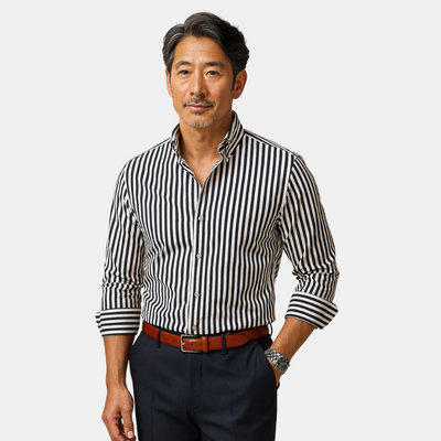 TENDO | モダンなストライプシャツ