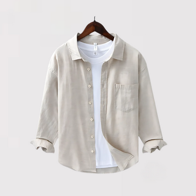 JUNICHIRO | リラックスリネンシャツ