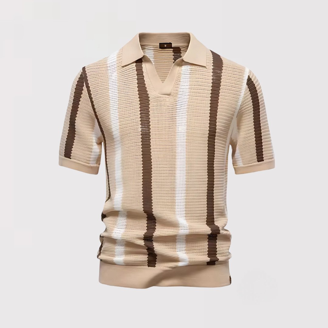 KENSHIKI | 通気性カジュアルポロシャツ