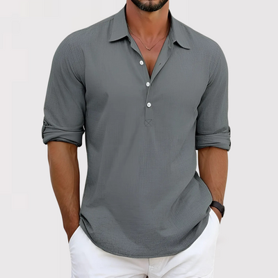 WAVE | コットンリネンシャツ