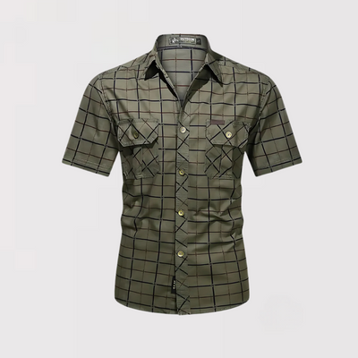 HARUHITO | エレガントチェックシャツ