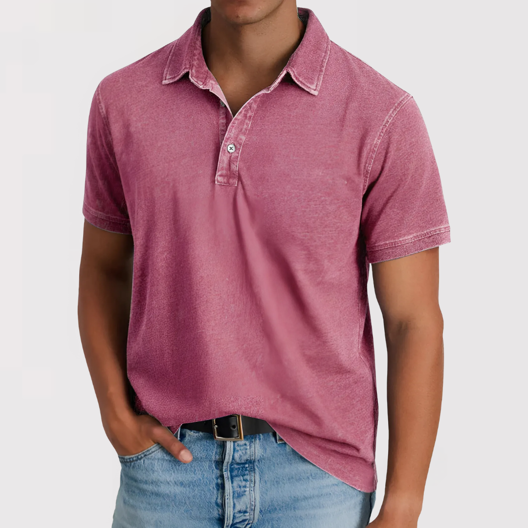 TAKESHI | ソフトコットンポロシャツ