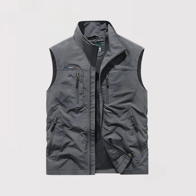 LUCK | 通気性のあるユーティリティ・ウエストコート