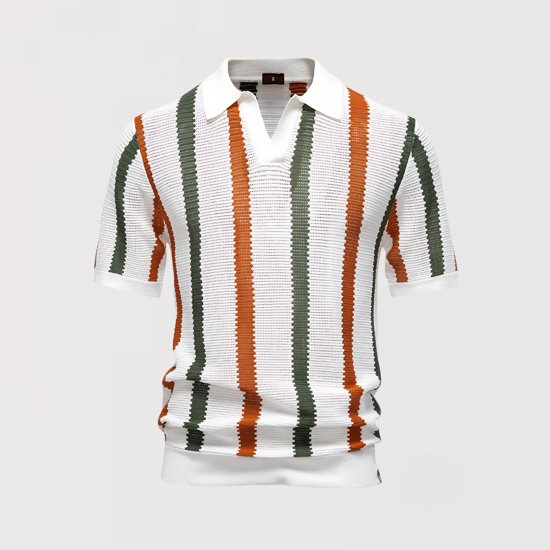 KENSHIKI | 通気性カジュアルポロシャツ