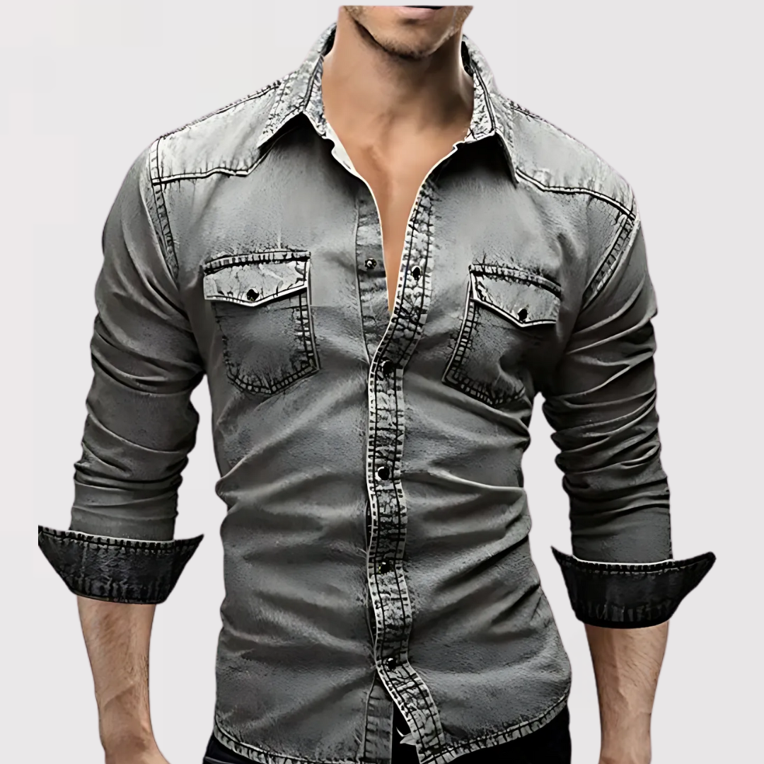 KIZARU | カジュアルデニムシャツ