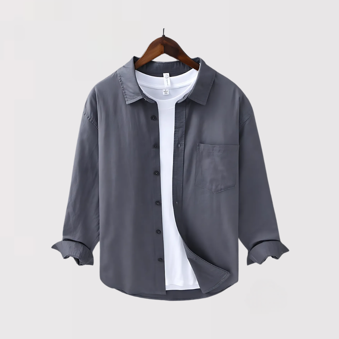 JUNICHIRO | リラックスリネンシャツ