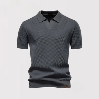 SENSE｜ラグジュアリーなボタンなしポロシャツ