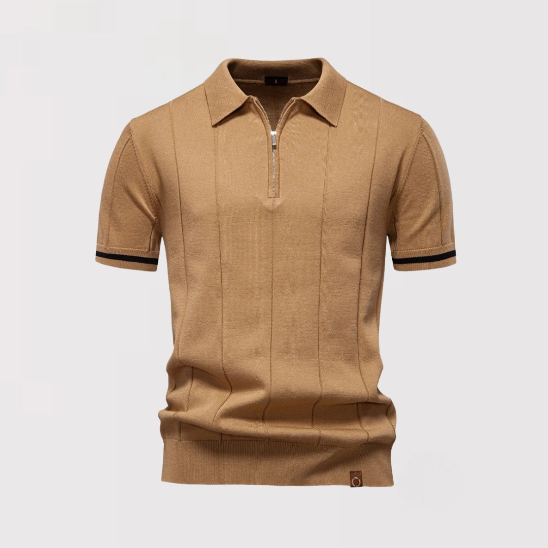 YAMI | ジップ付きポロシャツ