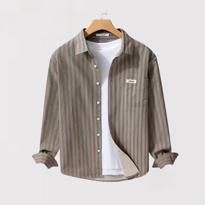 FUTOSHI | スタイリッシュ・ストライプ・シャツ