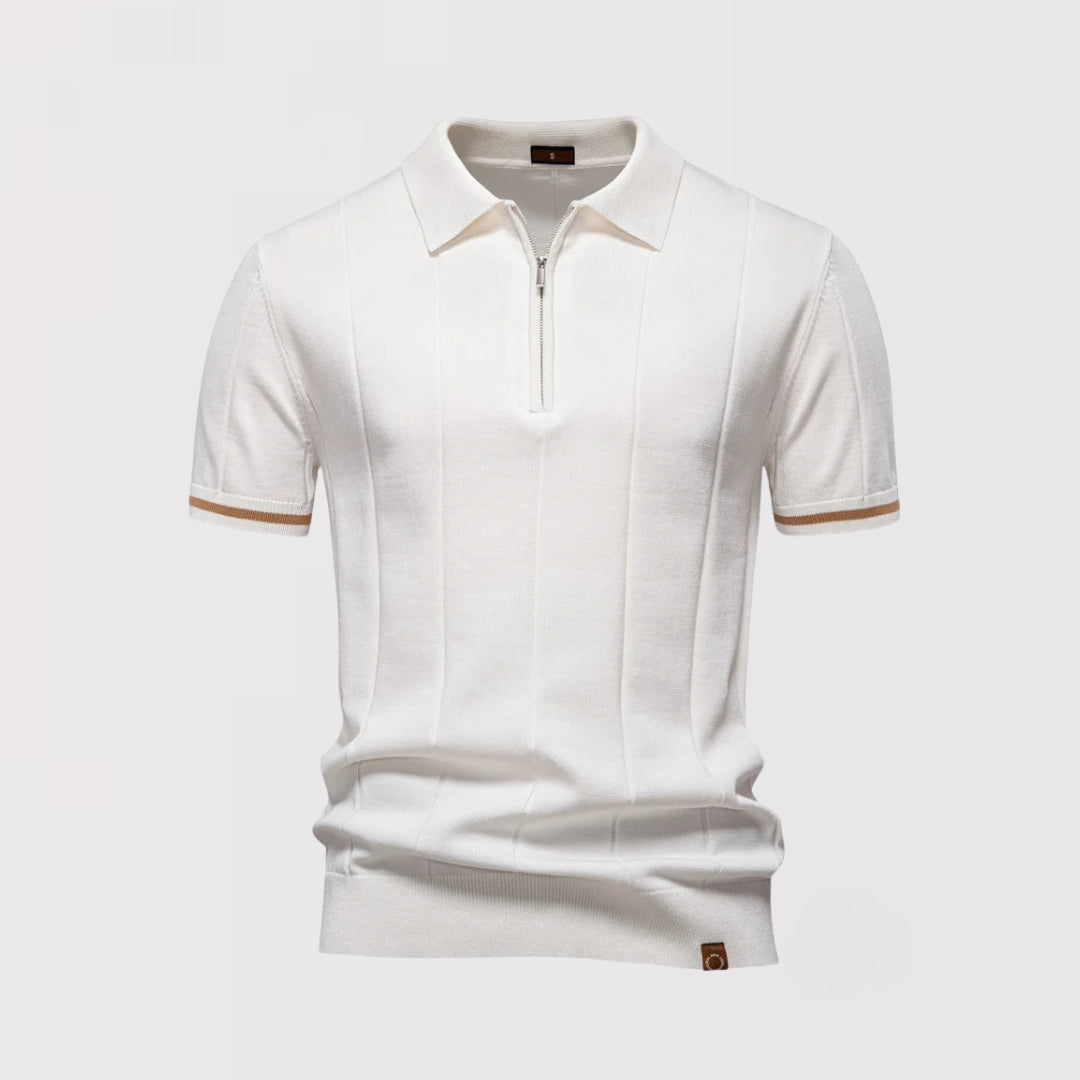 YAMI | ジップ付きポロシャツ