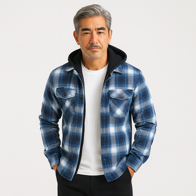 HAYATE | 中綿入りフランネルジャケット