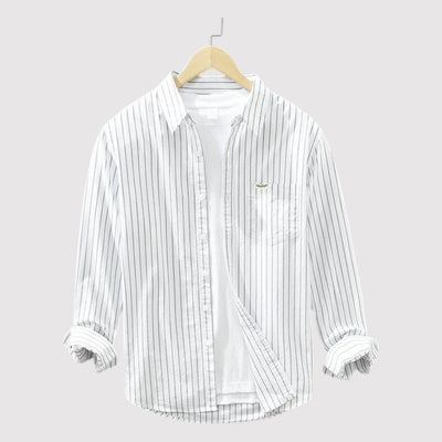 EDMUND | 快適なリュクス長袖シャツ