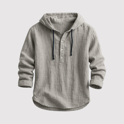 ETHAN | プレミアム・フード付きシャツ