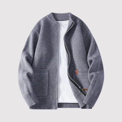 KAIEN | エレガントなリブニットジャケット