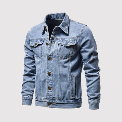 PERCYJACK | アーバン・スタイル・デニム・ジャケット