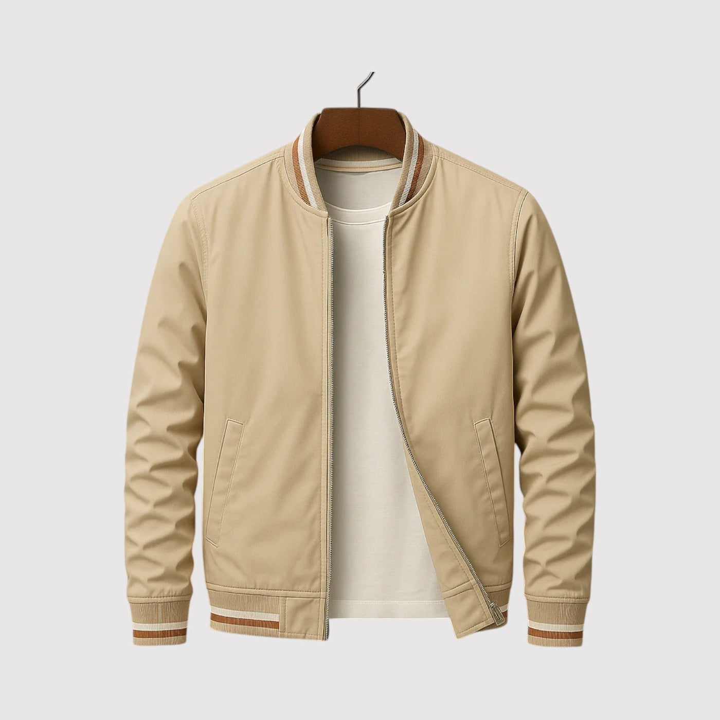 MAVERICK | ラグジュアリー・ストライプ・ボマー