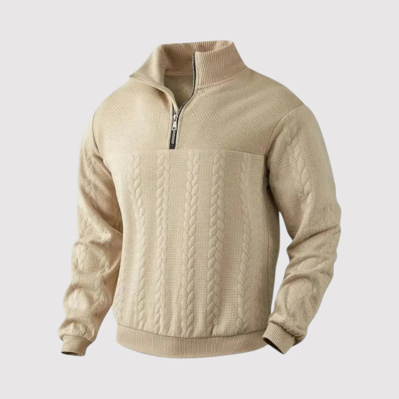 YUUSEI | プレミアム・ハーフジップ・プルオーバー