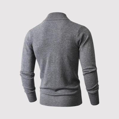 KEITARO | プレミアム・ウール・ジップ・ニット・セーター