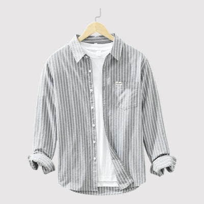 EDMUND | 快適なリュクス長袖シャツ