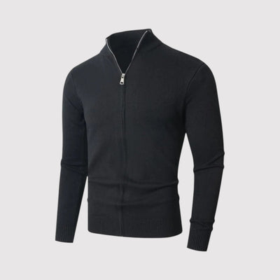 KEITARO | プレミアム・ウール・ジップ・ニット・セーター