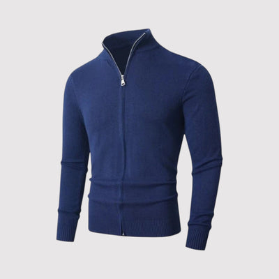 KEITARO | プレミアム・ウール・ジップ・ニット・セーター