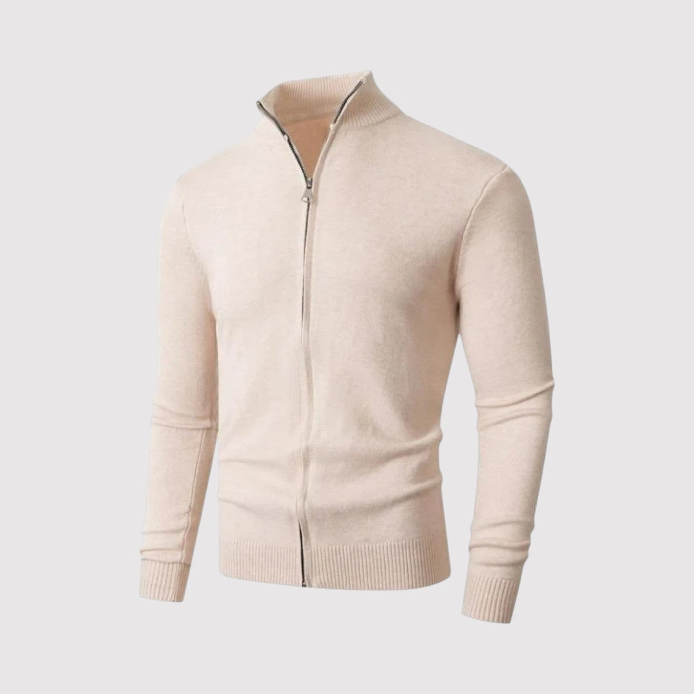 KEITARO | プレミアム・ウール・ジップ・ニット・セーター