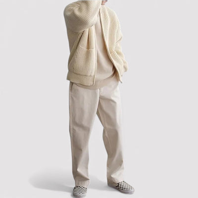 FUMIHIRO | プレミアムジップニットセーター